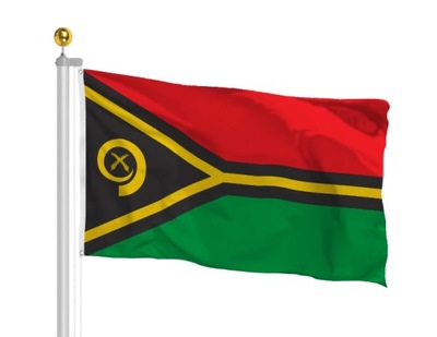 Flaga Vanuatu 150x90 cm Flagi Republika Vanuatu