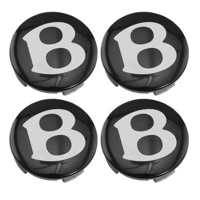 4 PIEZAS BENTLEY TAPACUBOS PARA DISCOS KAPSLE TAPA 68MM  