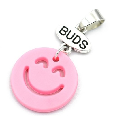 1x Zawieszka BUDS smile buźka uśmiech