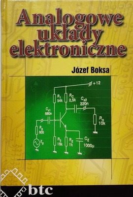 Analogowe układy elektroniczne Józef Boksa