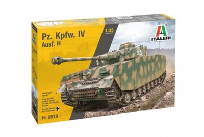 Model czołgu Pz.Kpfw. IV ausf H Italeri 6578 1:35