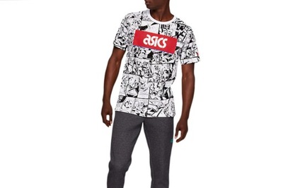 ASICS TF M GRAPHIC SS 1 TEE (M) Męski T-Shirt