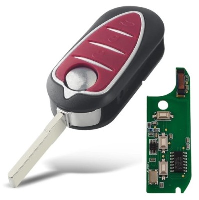 Pilot ключ alfa romeo giulietta sip22 433mhz id46 pcf7946 magneti фото №1