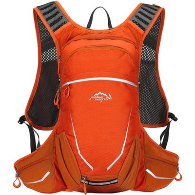Plecak rowerowy 16L pomarańczowy plecak sportowy plecak trekkingowy