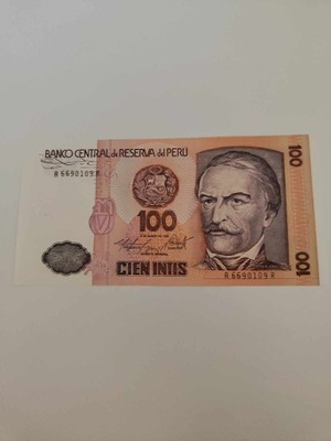 Peru - 100 Intis - 1986 - UNC
