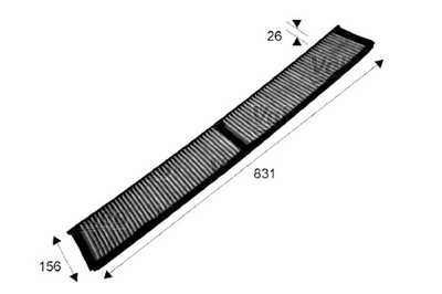 VALEO ФИЛЬТР САЛОНА Z WĘGLEM AKTYWNYM BMW 1 E81 1 E82 1 E87 1 E88 3