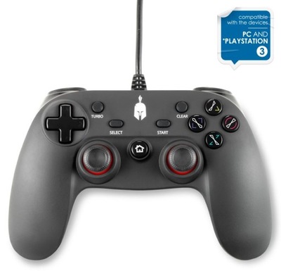 Pad przewodowy PS3, Kontroler Wired Controller PC and Playstation 3