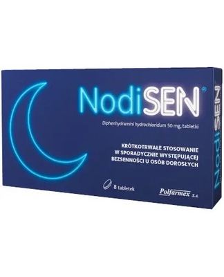 Nodisen 50 mg 8 tabletek