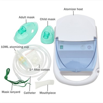 Przenośny ultradźwiękowy inhalator domowy medyczn