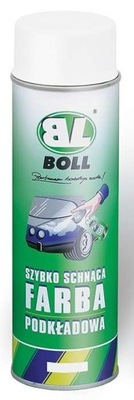 SZYBKO SCHNĄCA FARBA PODKŁADOWA BIAŁA 500ML BOLL