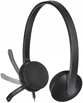 Zestaw Słuchawkowy Logitech H340 USB Headset