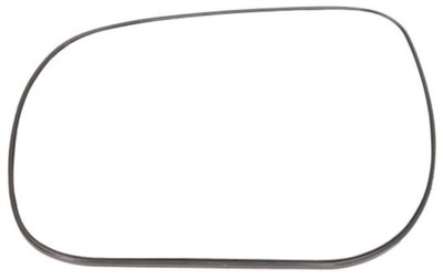 Вкладиш скло дзеркало toyota rav4 iii 2005-2014 лівий з підігрівом фото №1