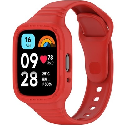 PASEK SILIKONOWY OPASKA Z ETUI DO XIAOMI REDMI WATCH 3 ACTIVE