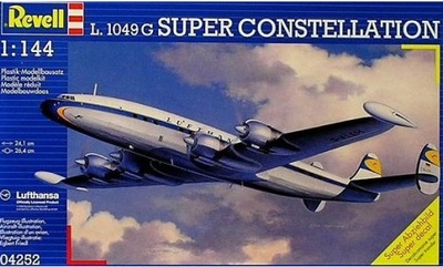 L.1049G Super Constellation - Lufthansa - Revell 04252 skala 1/144