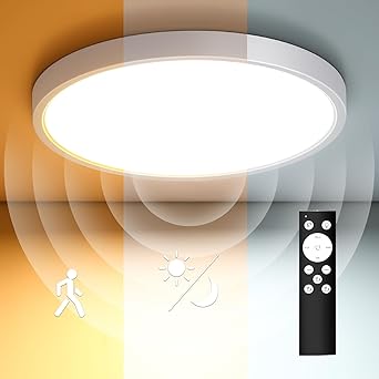 Plafon okrągły Letlit 23 biały