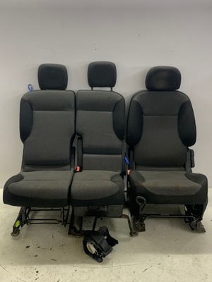 Сидіння сидіння заднє сидіння перед передні 2+1 citroen berlingo ii фото №1