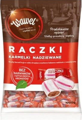 Wawel Raczki karmelki nadziewane 1kg