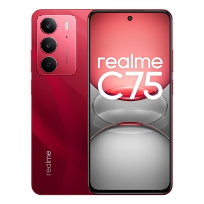 Smartfon Realme C75 8 GB/256 GB 4G Ruby Red