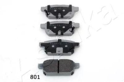 Гальмівні колодки гальмівні /t/ 51-08-801 ashika гальмівні колодки фото №1