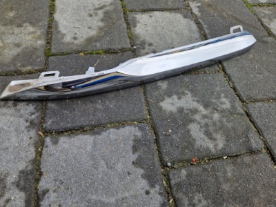 Bmw 3 f30 lift ліва молдинг хром бампера перед оригінал фото №1