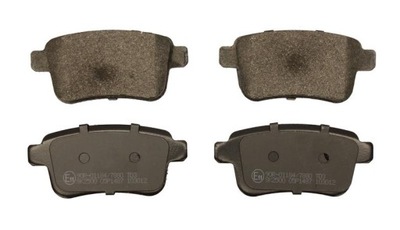 Гальмівні колодки гальмівні starline задня renault kangoo фото №1