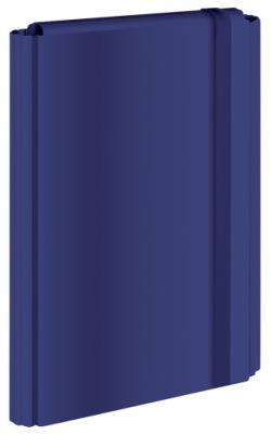 TECZKA Z GUMKĄ TWARDA OPRAWA INTERDRUK CIEMNONIEBI