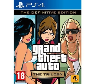 GTA PS4 Grand Theft Auto The Trilogy Definitive