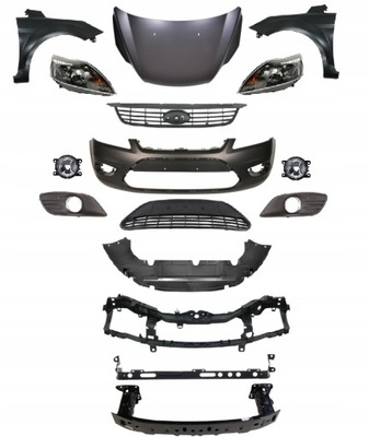 FORD FOCUS II 2 LIFT 2008-2011 SUKOMPLEKTUOTAS PRIEK. 