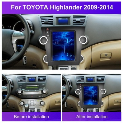 RADIO NAWIGAC TOYOTA HIGHLANDER 2009-2014 SIM  