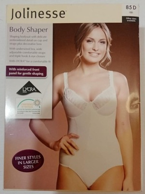 Body Shaper JOLINESSE modelujące, białe roz. 85D, nowe