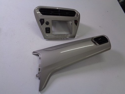 Накладки декоры приборная панель citroen c-elysee ii lift 2017 rok фото №1