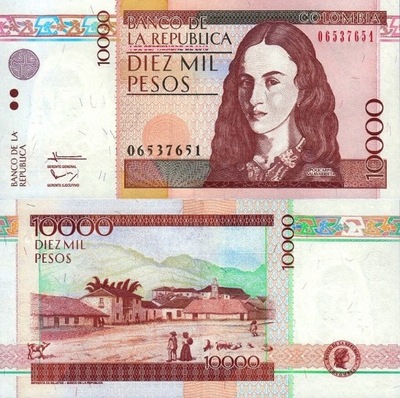 # KOLUMBIA - 10000 PESOS - 2014 - P-453 - UNC