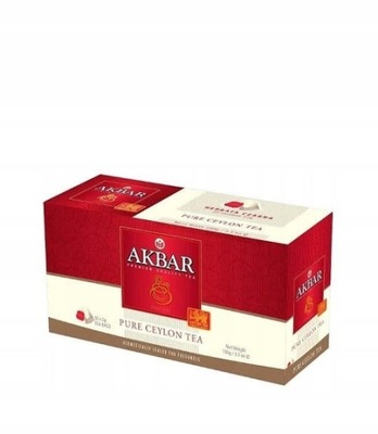 Herbata Akbar Pure Ceylon 50 torebek x 2g