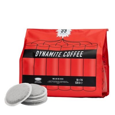 Kawa w saszetkach do Senseo Kaffekapslen Dynamite 18 szt