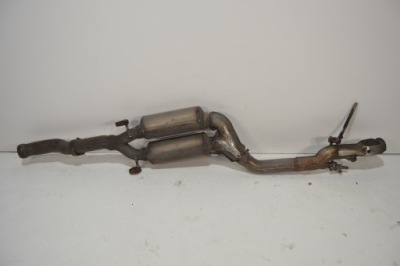 Выхлоп гаситель катализатор mercedes w221 s350 фото №1