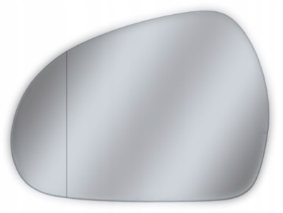 Вкладиш дзеркало peugeot 207 308 i asf+grz ліва фото №1