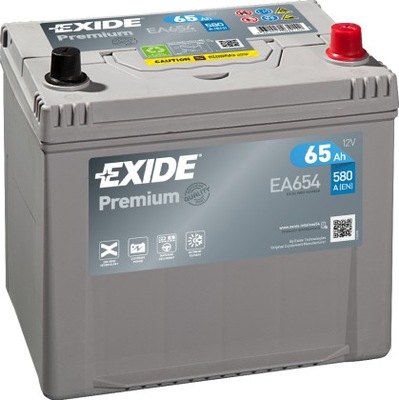 АККУМУЛЯТОР EXIDE PREMIUM P+ 65AH/580A