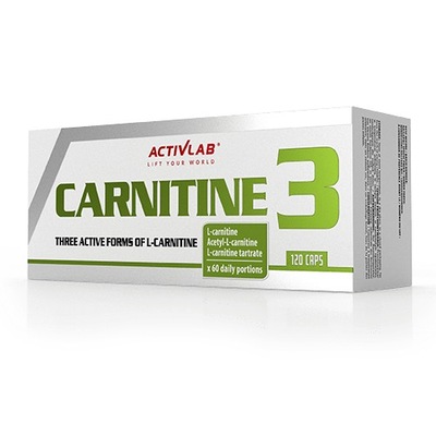 Activlab Carnitine3 L Karnityna odchudzanie 120kap