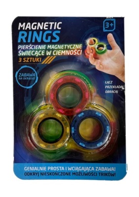 MAGNETICS RINGS PIERŚCIENIE MAGNETYCZNE ZABAWKA