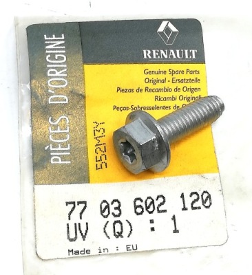Болт тяга рулевой m8x1.25 renault megane fluence 7703602120 oe! фото №1