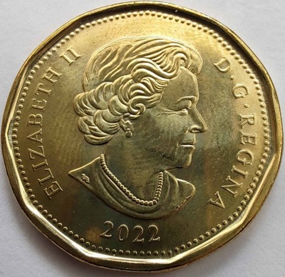 0822 - Kanada 1 dolar, 2022