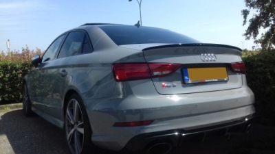 Audi a3 s3 8v образец rs3 sedan спойлер спойлер фото №1