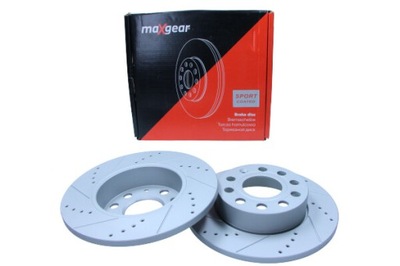 MAXGEAR DISCO DE FRENADO VW T. GOLF5/A3/TOURAN/OCTAVIA/CADDY NAWIERCANA I NACIN.  