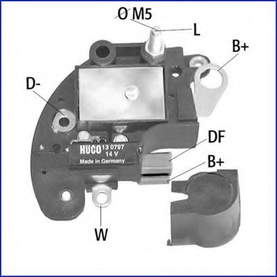 REGULATORIUS ĮTAMPOS 14V FIAT 