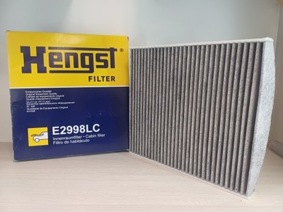 HENGST FILTER E2998LC - DE CABINA FILTRO AIRE AUDI OPEL SEAT SKODA VW  