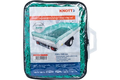 СЕТКА ЗАЩИТНАЯ DO ПРИЦЕПА KNOTT 160X250 TRANSPORTOWA ЗАЩИТНАЯ