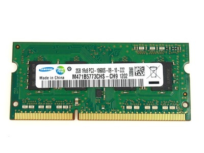 Samsung NP300E7A pamięć DDR3 2GB 10600s