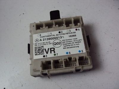 Модуль двері mercedes-benz оригінальний номер a2139005513 фото №1