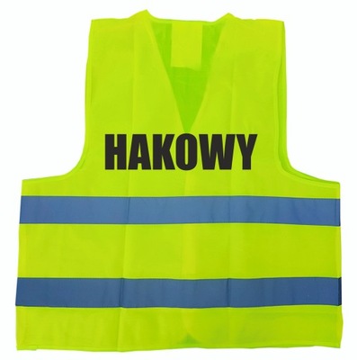 Kamizelka odblaskowa HAKOWY żółta M