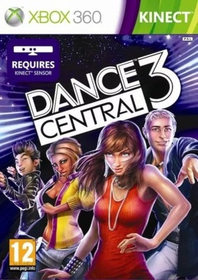 XBOX 360 DANCE CENTRAL 3 PL / KINECT / TANECZNE